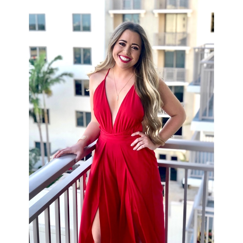 SOLD Steps NY Backless Jumpsuit